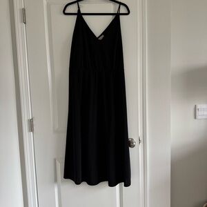 H&M Black Midi Dress